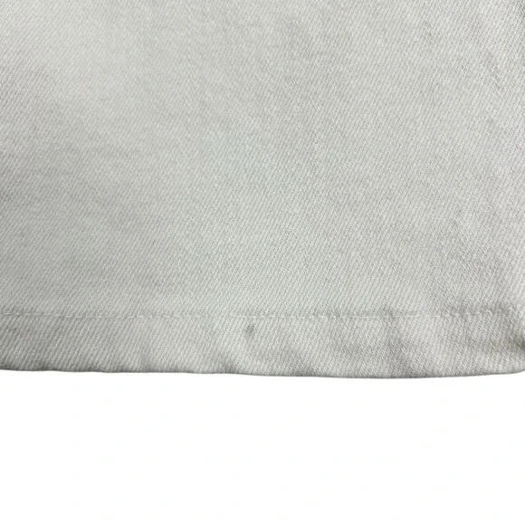 Khaite Jeans Womens Size 30x29 White Danielle High Rise Straight Denim - Picture 8 of 9